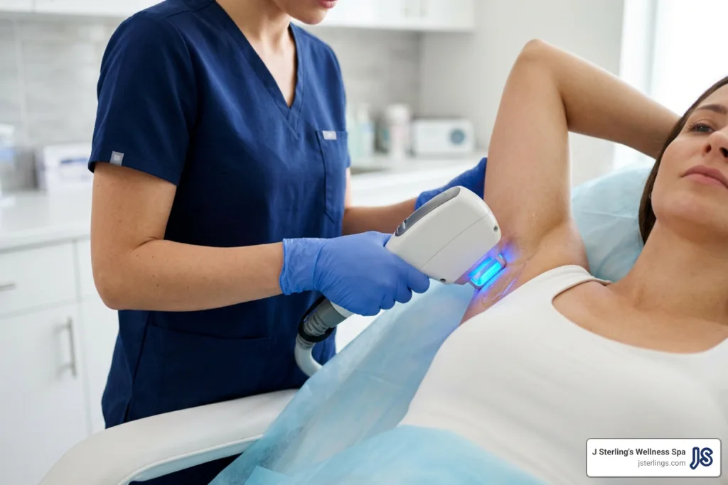 does armpit laser hair removal hurt